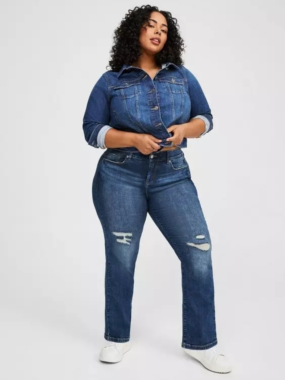 Torrid Bombshell Straight Premium Stretch High-Rise Jean